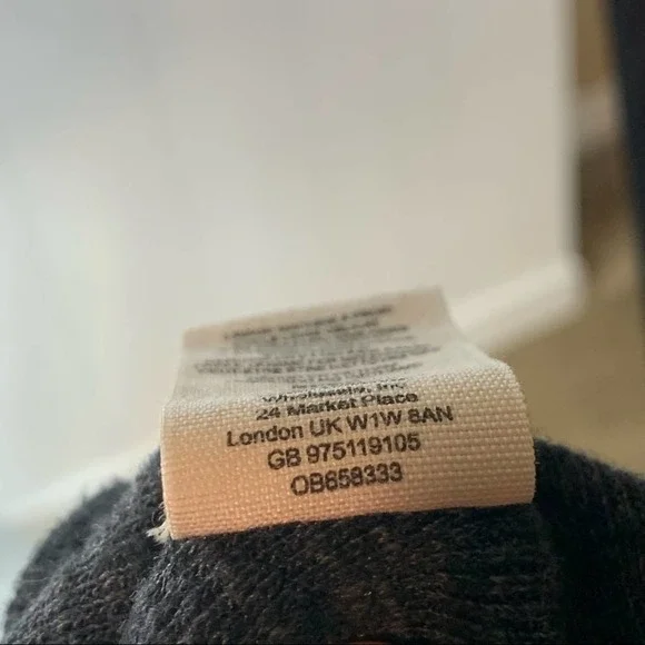 2 for $25 Free People Women Palisades Thermal Pullover Top Gray Large - Picture 8 of 8